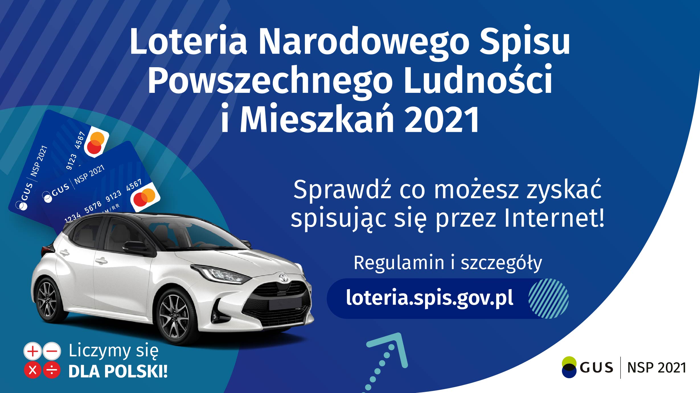 Informacje o loterii Narodowego Spisu Powszechnego 2021