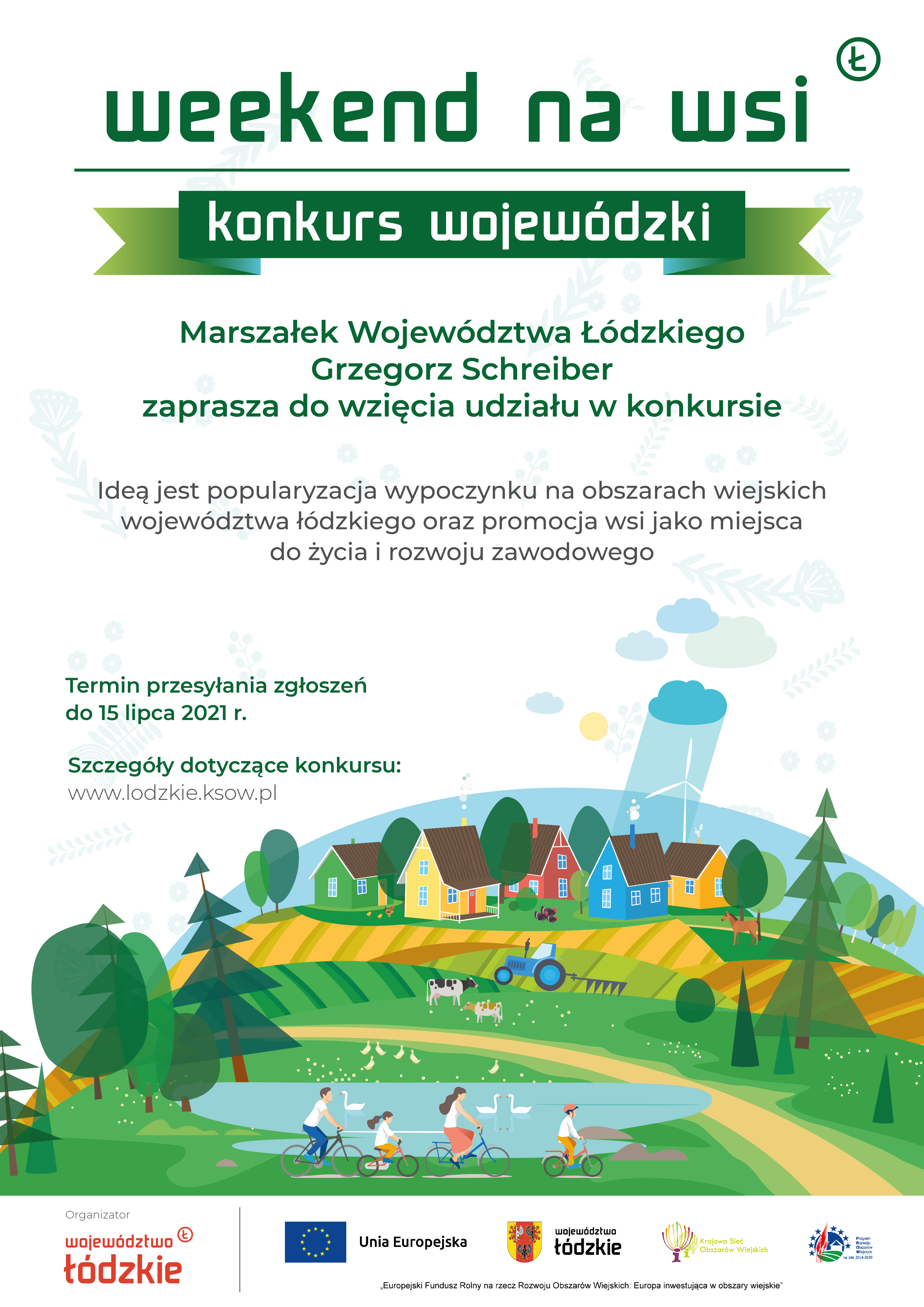 Informacja o wojewódzkim konkursie "Weekend na wsi"
